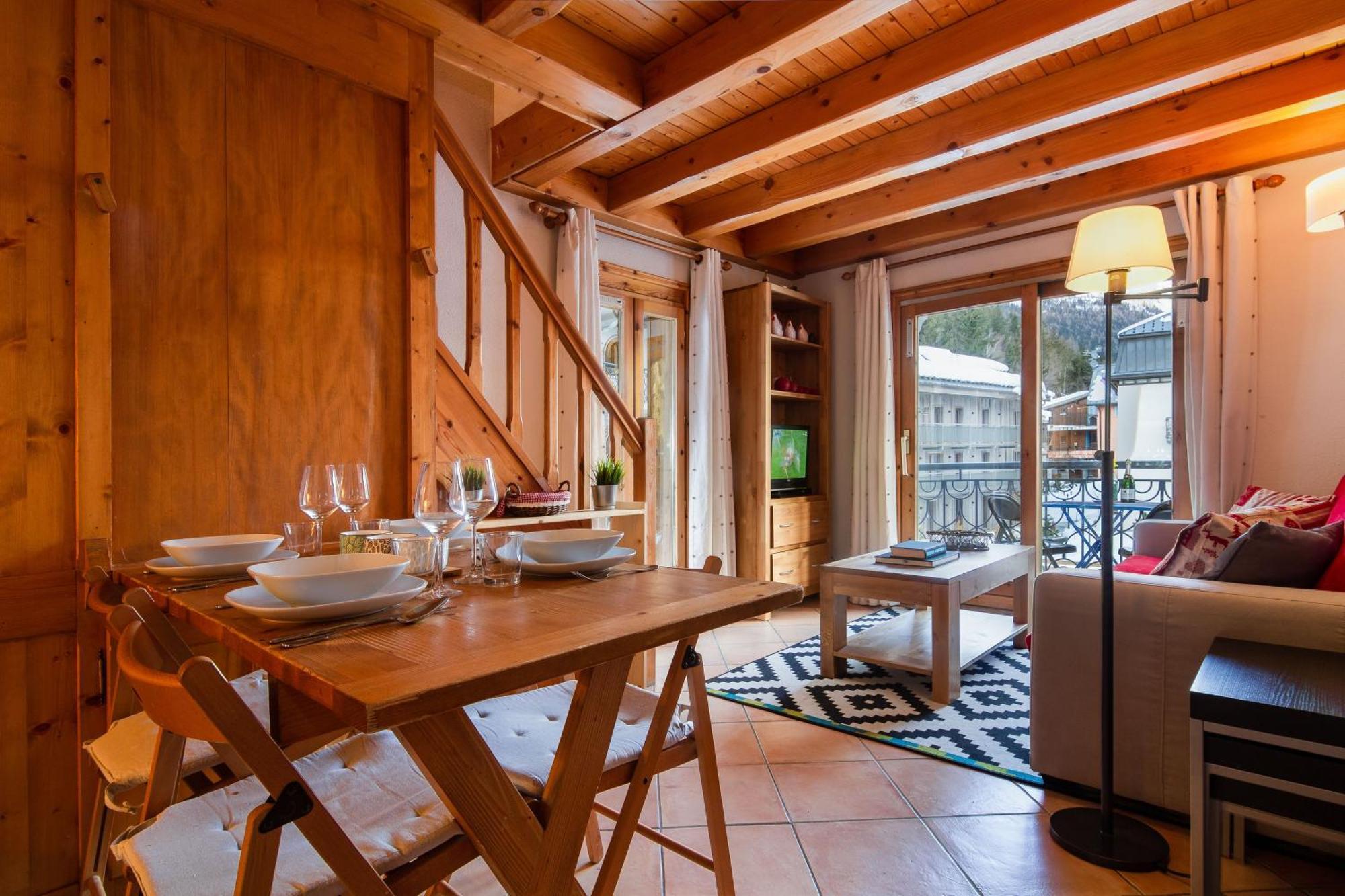 שאמוני Residence Le Cristal - Lognan 8 - Happy Rentals מראה חיצוני תמונה